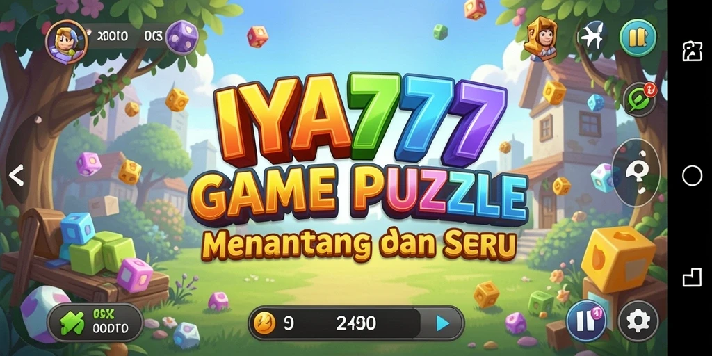Tampilan menarik dari gameplay Puzzle di IYA777.