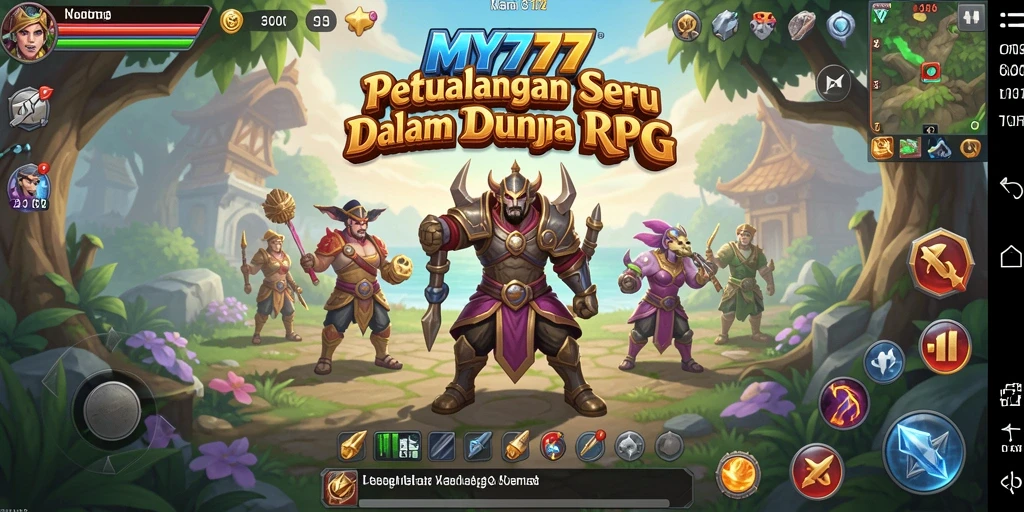 Tampilan menarik dari gameplay RPG MY777 yang penuh petualangan.