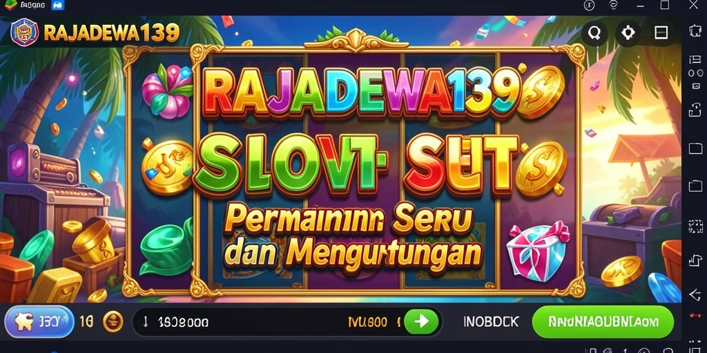 Gameplay menarik dari RAJADEWA138 dengan tema Slot yang beragam.