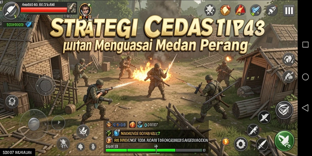Tampilan gameplay mendalam dari SD107 yang menantang strategi pemain.