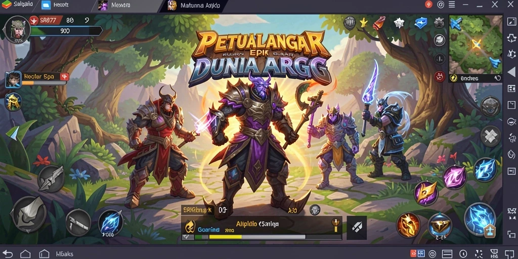 Tampilan gameplay SR877 yang menakjubkan dalam aksi ARPG.